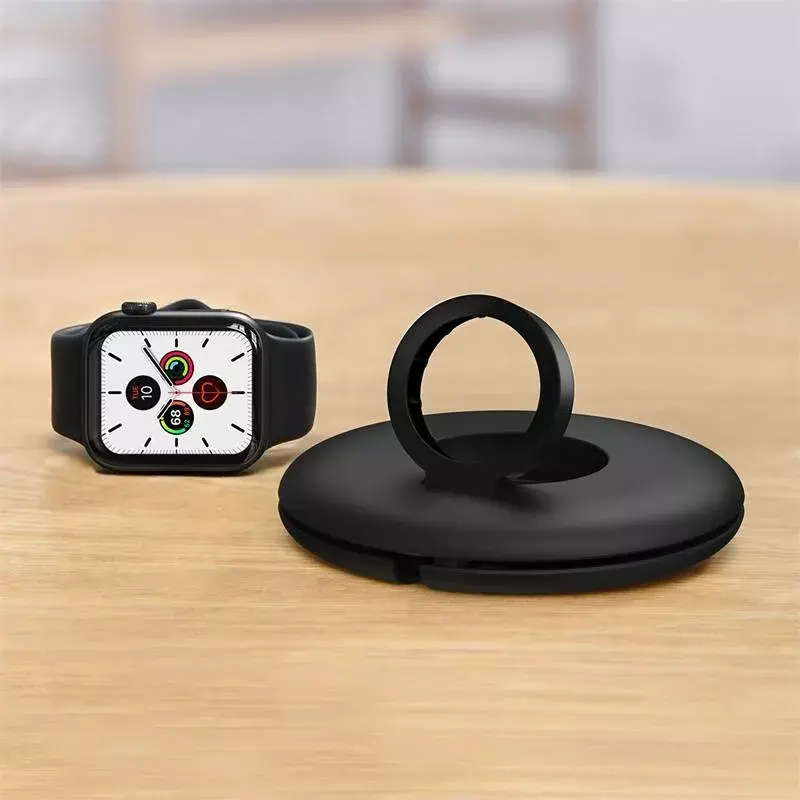 Organizer Baseus do ładowarki Apple Watch ACSLH-01 — czarny, stojak na magnetyczną podstawkę ładującą