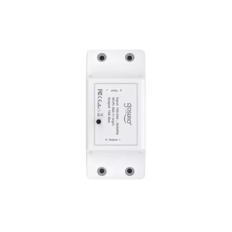 Inteligentna wtyczka Gosund SW3 — Wi‑Fi 2.4 GHz, bezprzewodowe inteligentne gniazdo, biała