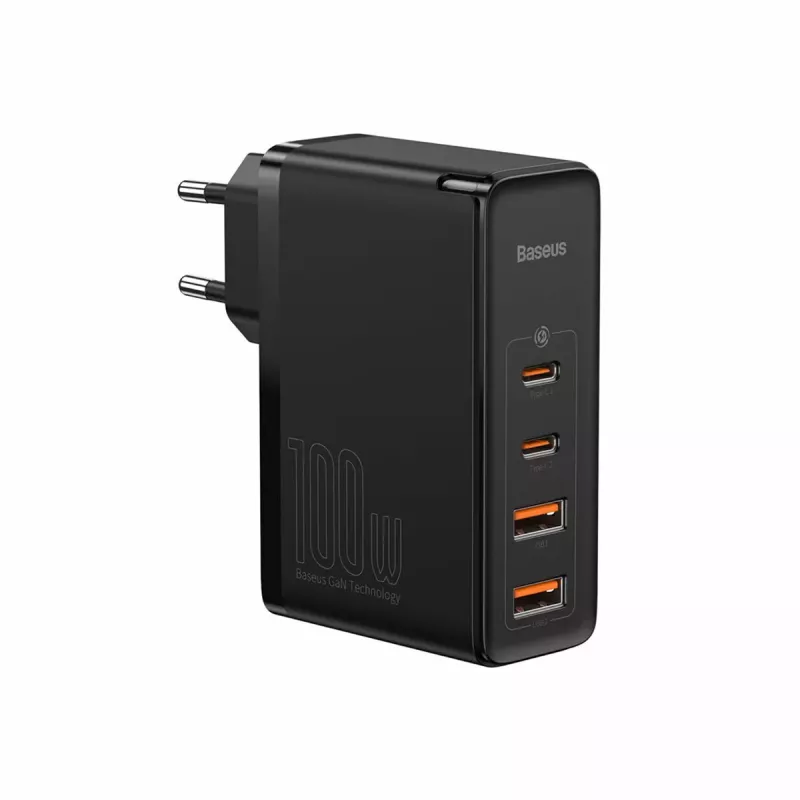Ładowarka Baseus GaN2 4 Porty Szybka Ładowarka 100W