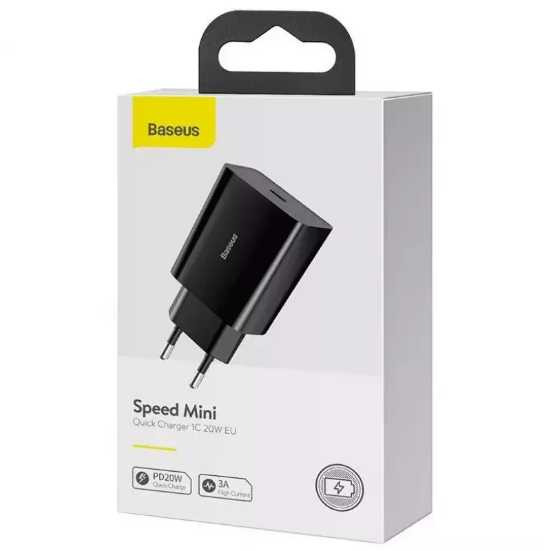Ładowarka Baseus Speed Mini Smartphone Czarna