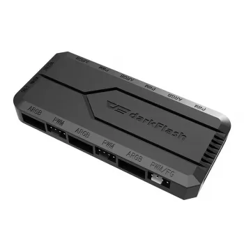 Kontroler wentylatora darkFlash RC2 4-pin PWM Szary