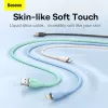 Kabel USB 2.0 Baseus Jelly Lightning na USB-A 1,2 m, czarny