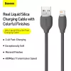 Kabel USB 2.0 Baseus Jelly Lightning na USB-A 1,2 m, czarny