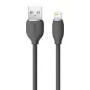 Kabel USB 2.0 Baseus Jelly Lightning na USB-A 1,2 m, czarny