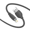 Kabel USB 2.0 Baseus Jelly Lightning na USB-A 1,2 m, czarny