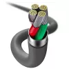 Kabel USB 2.0 Baseus Jelly Lightning na USB-A 1,2 m, czarny