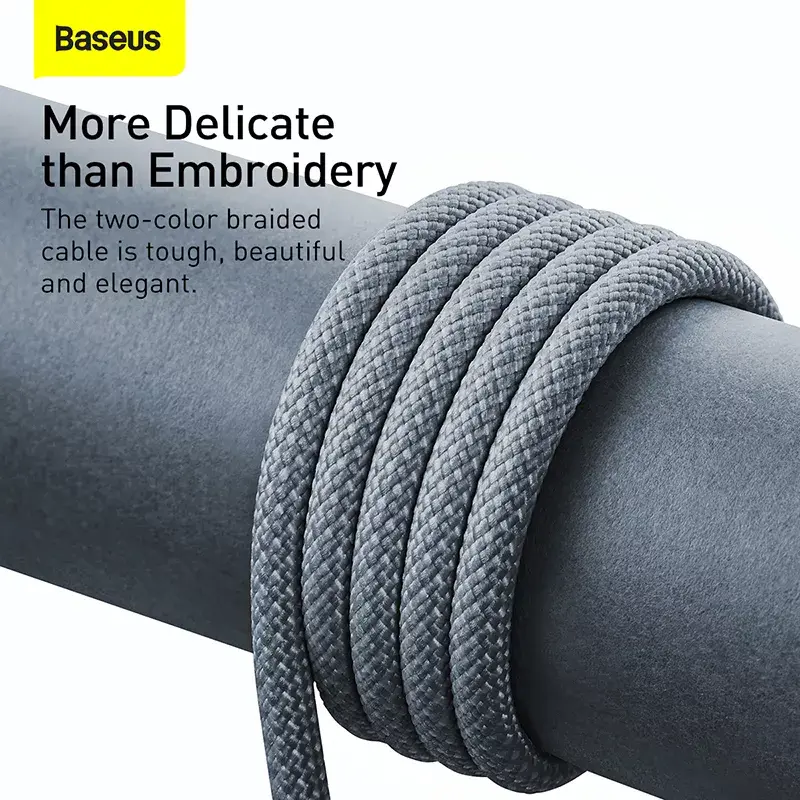 Baseus Dynamic 2m Szary Kabel Lightning na USB A