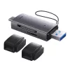 Czytnik kart Baseus Memory Card Reader Lite Series WKQX060113 obsługa USB i USB-C