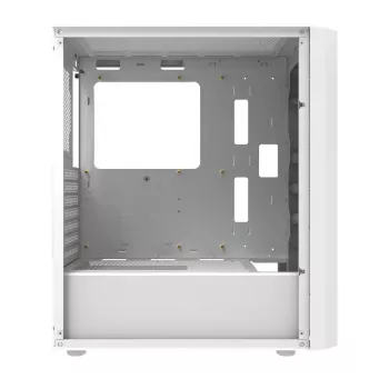 Komputer obudowa Darkflash DK351 biały Midi Tower, Micro ATX/ATX/ITX, szkło hartowane, biały, 200×390×450 mm