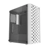 Komputer obudowa Darkflash DK351 biały Midi Tower, Micro ATX/ATX/ITX, szkło hartowane, biały, 200×390×450 mm