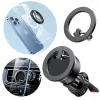 Uchwyt samochodowy Joyroom JR-ZS294 2-w-1 magnetyczny ze stojakiem — czarny