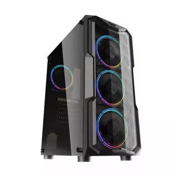Obudowa komputerowa Darkflash Aquarius Acrylic ATX Czarna