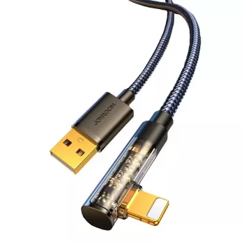 Kabel USB-A – Lightning kątowy Joyroom S-UL012A6 1,2 m, czarny