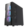 Darkflash DK431 Glass obudowa komputera, ATX, czarna