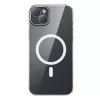 Etui na telefon Baseus Magnetic Crystal Clear dla iPhone 13, przezroczyste, ze szkłem hartowanym na ekran