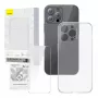 Etui telefoniczne Baseus Transparent Case do iPhone 12 Pro Max ze szkłem hartowanym P60112200201-02