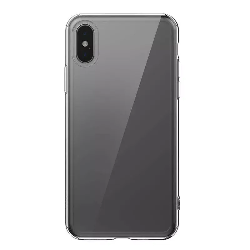 Przezroczyste cienkie lekkie etui Baseus do iPhone XS Max — przezroczysta osłona ochronna