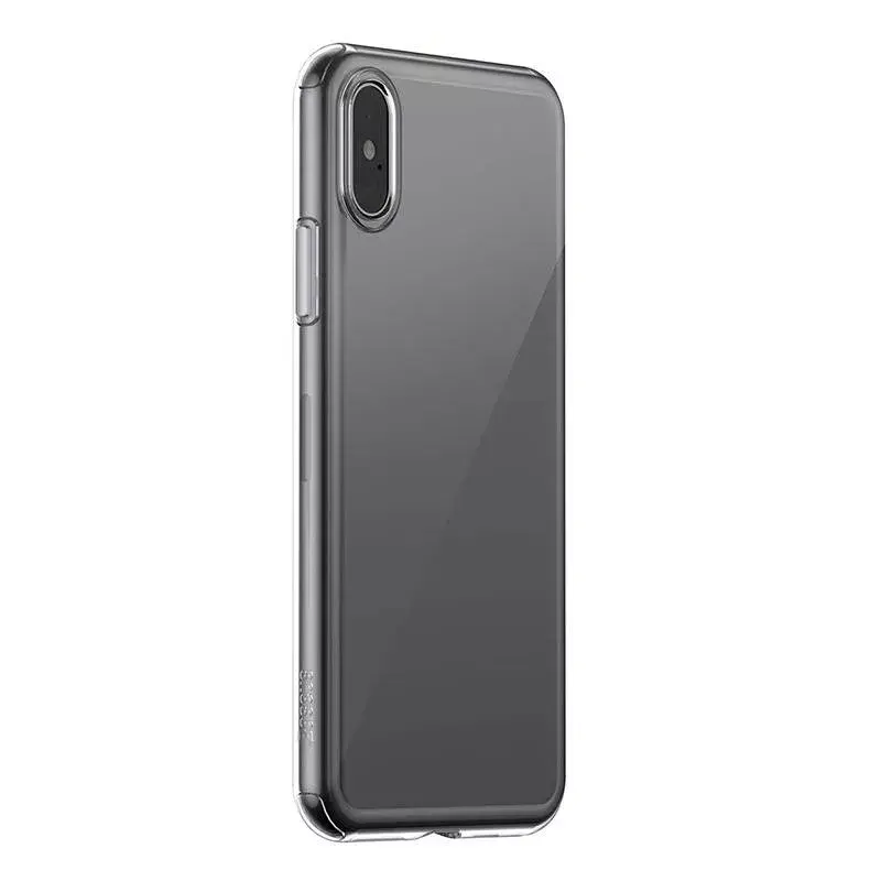 Przezroczyste cienkie lekkie etui Baseus do iPhone XS Max — przezroczysta osłona ochronna