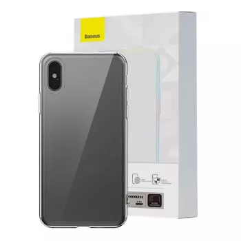Przezroczyste cienkie lekkie etui Baseus do iPhone XS Max — przezroczysta osłona ochronna