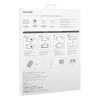 Szkło hartowane ochronne na ekran Baseus Crystal do Huawei MatePad Pro 11, grubość 0,3 mm