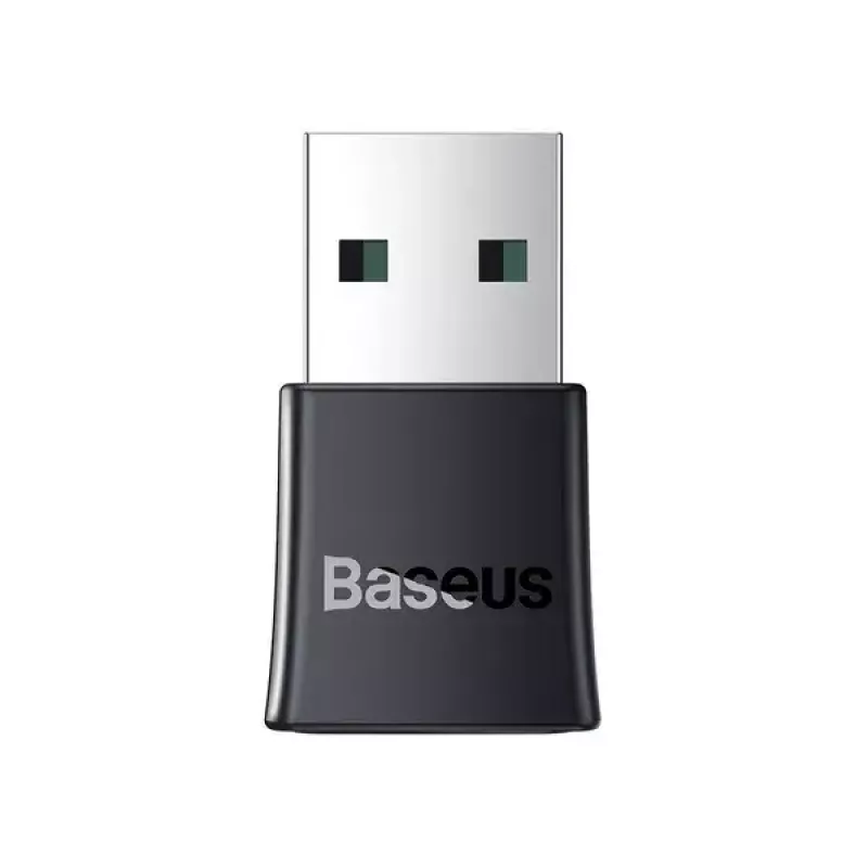 Baseus BA07 Mini adapter Bluetooth do PC, bezprzewodowy odbiornik Bluetooth USB 5.3 - czarny