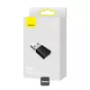 Baseus BA07 Mini adapter Bluetooth do PC, bezprzewodowy odbiornik Bluetooth USB 5.3 - czarny