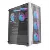 Obudowa komputerowa Darkflash DK352 Plus ATX czarno-biała