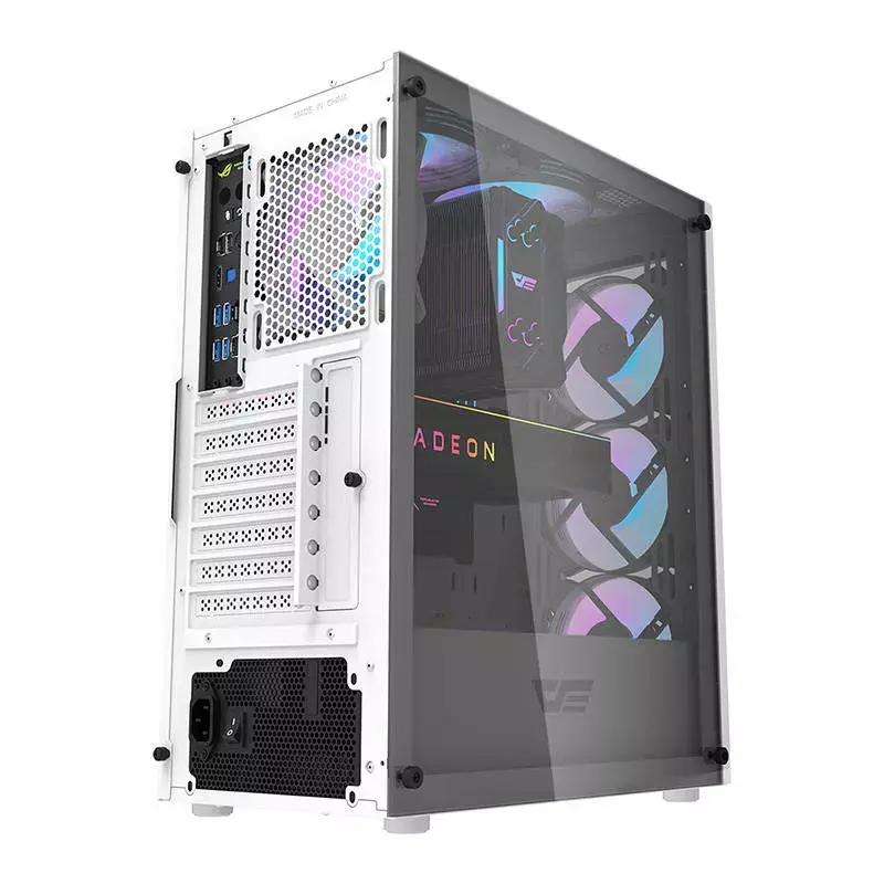 Obudowa komputerowa Darkflash DK352 Plus ATX czarno-biała
