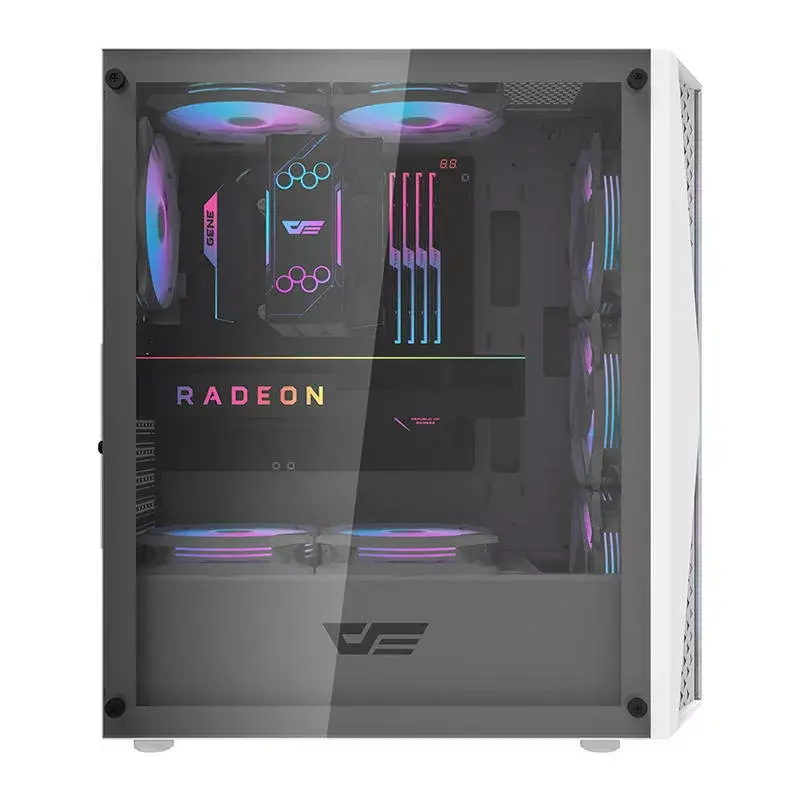 Obudowa komputerowa Darkflash DK352 Plus ATX czarno-biała