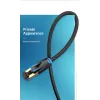 Ethernet patch kabel Vention Cat.8 S/FTP 1 m Czarny RJ-45 Gold-plated