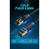 Ethernet patch kabel Vention Cat.8 S/FTP 1 m Czarny RJ-45 Gold-plated