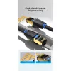 Kabel sieciowy Vention Cat.8 SFTP kabel krosowy RJ-45 8 m czarny