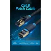 Kabel sieciowy Vention Cat.8 SFTP kabel krosowy RJ-45 8 m czarny
