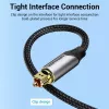 Światłowodowy kabel audio Vention 3 m TOSLINK męski-męski, szary, oplot nylonowy, złocone styki