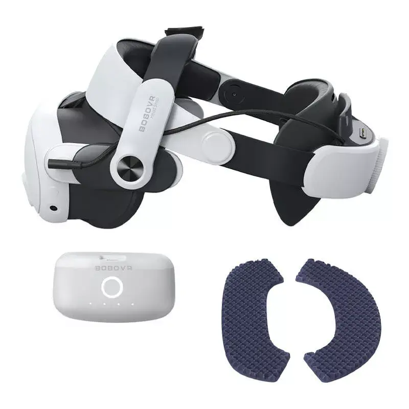 Pasek na głowę z akumulatorem BOBOVR M3 Pro dla Oculus Quest 3