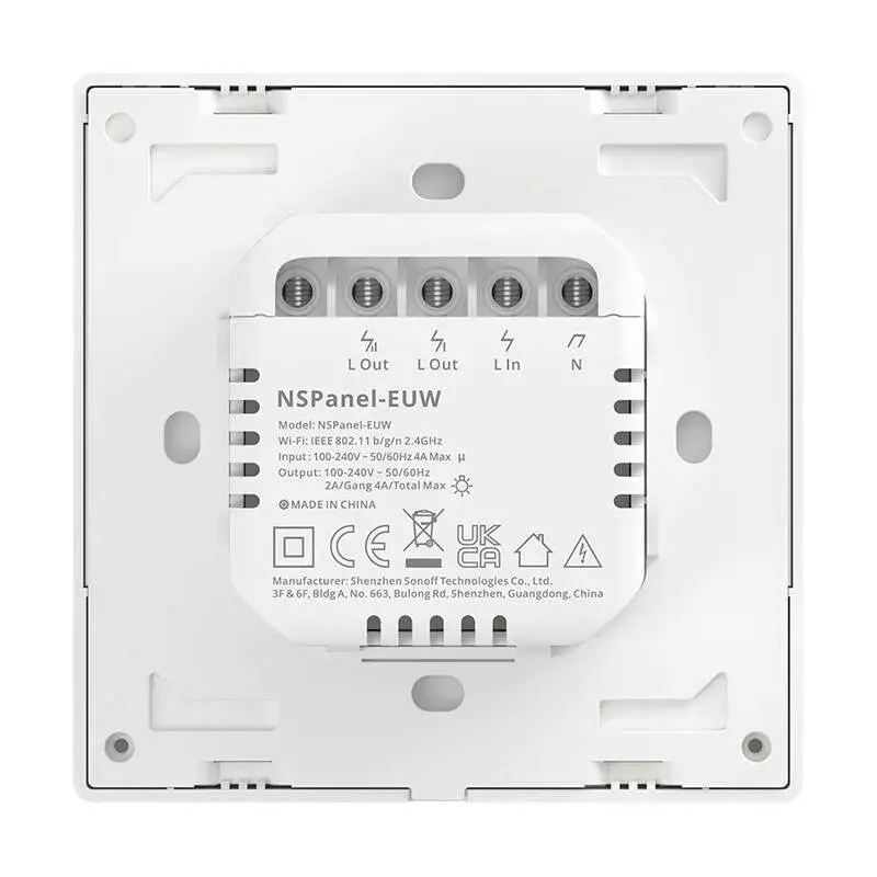 Wall smart switch Sonoff NSPanel WiFi touchscreen control NSPanel-EUW