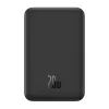 Magnetyczny mini powerbank Baseus 5000 mAh 20 W (czarny)