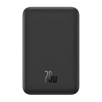 Magnetyczny mini powerbank Baseus 5000 mAh 20 W (czarny)