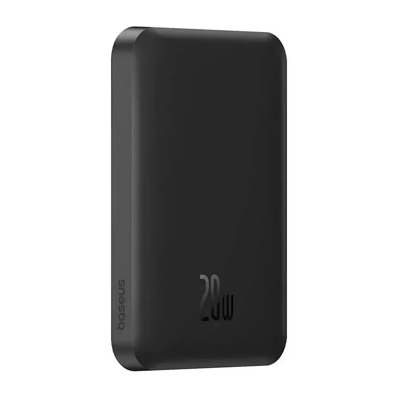 Magnetyczny mini powerbank Baseus 5000 mAh 20 W (czarny)