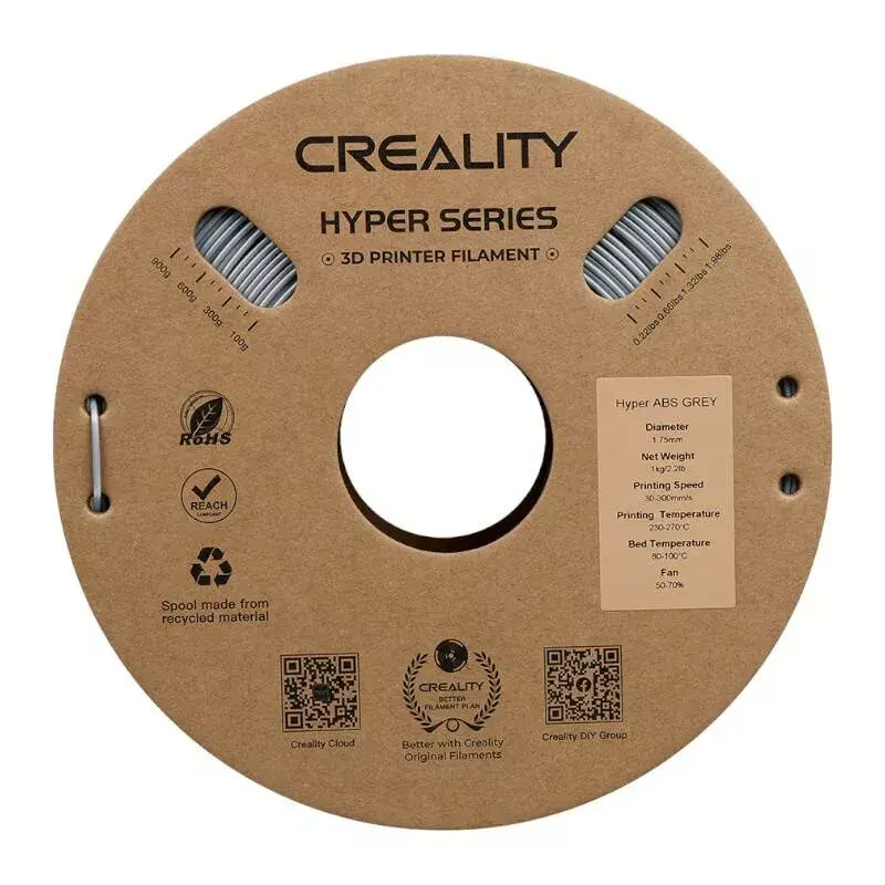 materiał do druku 3D Creality 3D 3301020041 ABS szary 1 kg