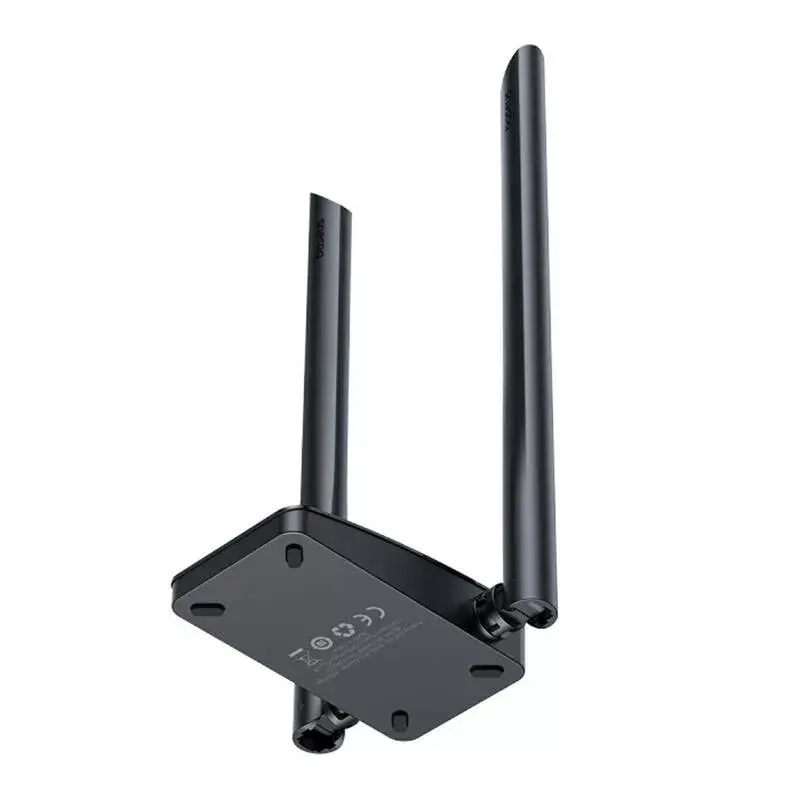 Adapter WiFi Baseus FastJoy 1800Mbps czarny — dwuzakresowa sieciowa karta USB