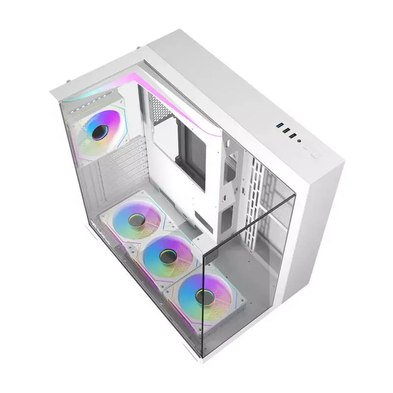 Obudowa komputerowa Darkflash TH285, ATX, biała