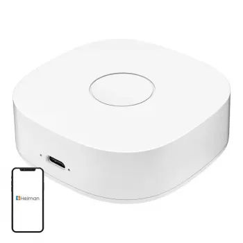 Brama inteligentnego domu HEIMAN WS2GW-R WiFi łączność bezprzewodowa, model WS2GW-R
