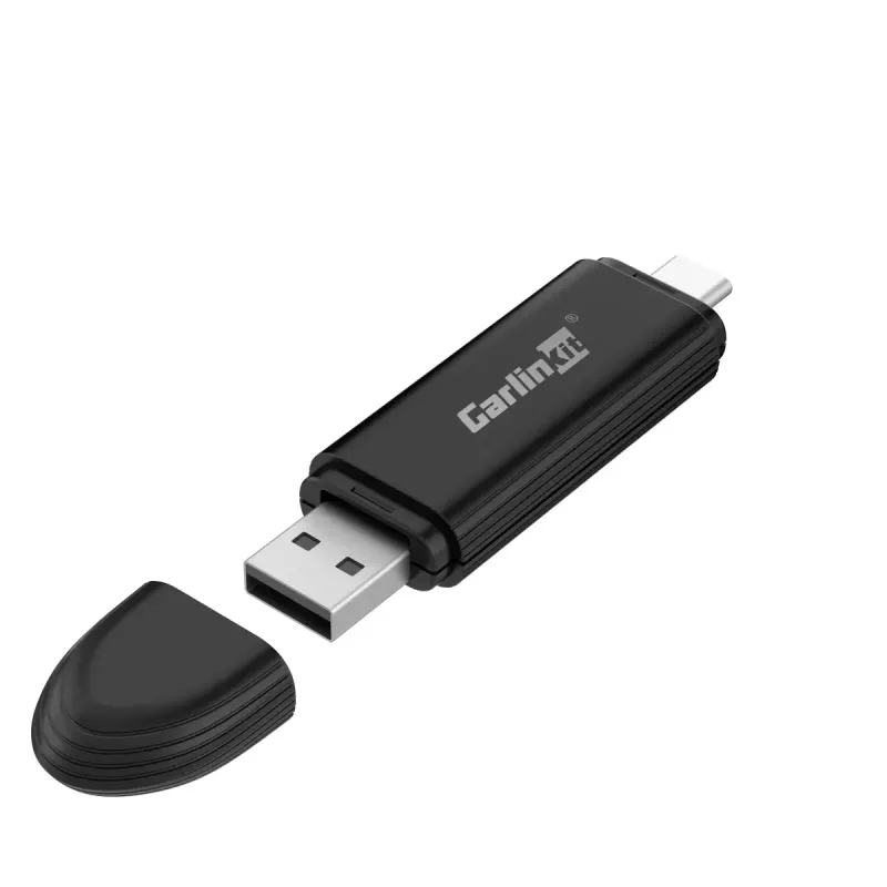 Carlinkit Car Media Receiver MINI PRO — czarny, 81,3×21×10,5 mm
