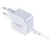 Ładowarka sieciowa USB-C CHOETECH PD8007 45W EU biała – USB‑C PD 45W