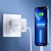 Ładowarka sieciowa USB-C CHOETECH PD8007 45W EU biała – USB‑C PD 45W