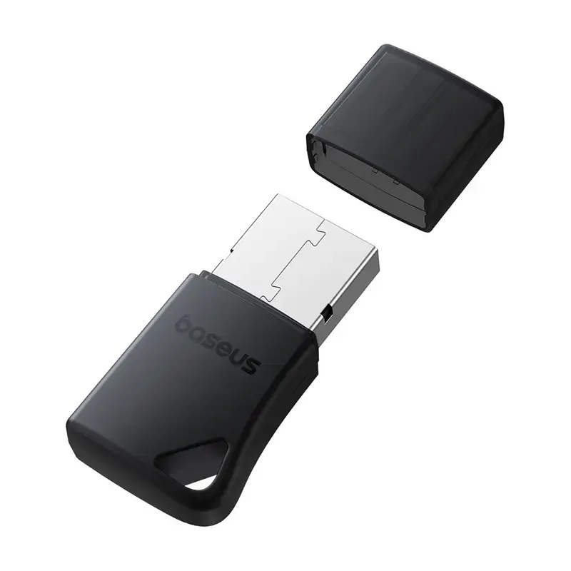 Baseus Encok BA04+ adapter USB Bluetooth 5.4, czarny