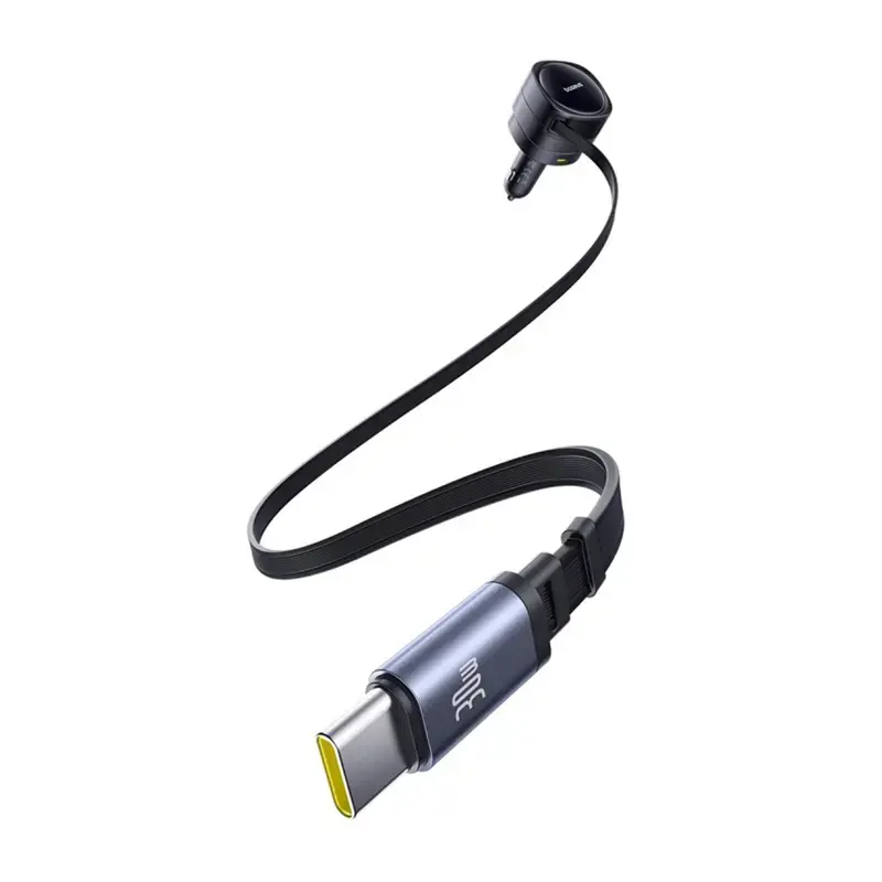 Ładowarka samochodowa Baseus Enjoyment Max 90W z portami USB-C i USB-A