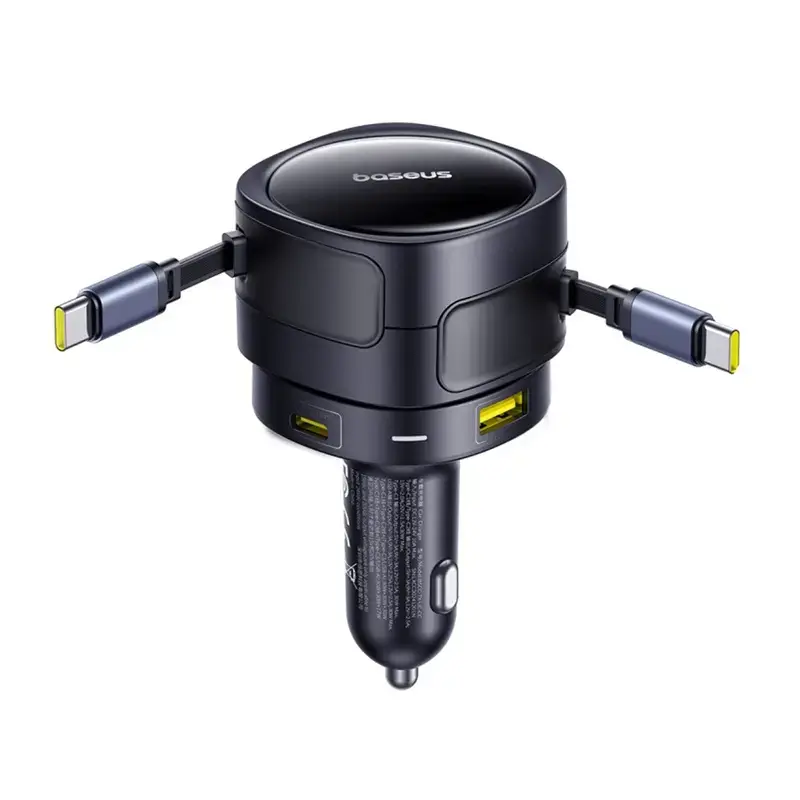 Ładowarka samochodowa Baseus Enjoyment Max 90W z portami USB-C i USB-A