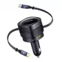 Ładowarka samochodowa Baseus Enjoyment Max 90W z portami USB-C i USB-A